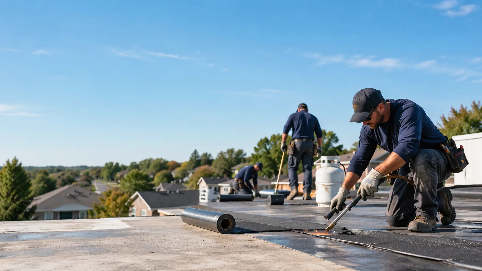 Flat Roof Leak Repair providers in Bynum, MT